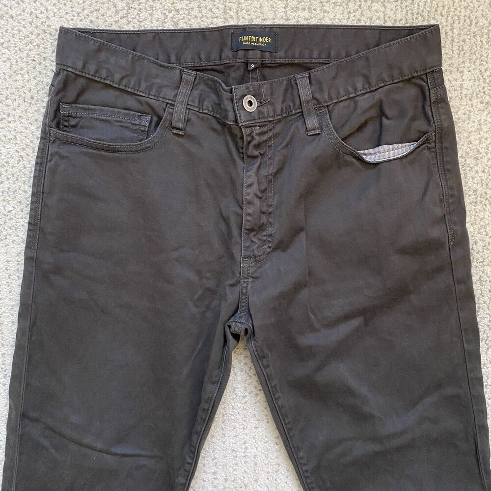 Flint And Tinder Size 32 Brown 365 Pants Chino Canvas